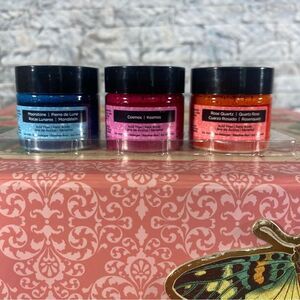 Spectrum Noir Sparkle Glitter Ink Acid Free Set of Three 1oz Jars Craft Supplies